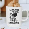 Elder Emo Club Skeleton Nostalgia It Wasn't a Phase Mom Graphic Print Coffee Mug Elder Emo Club Skeleton Nostalgia It Wasn't a Phase Mom Graphic Print Coffee Mug