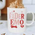 Elder Emo Retro Punk Typography Nostalgia Graphic Print Coffee Mug