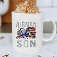 My Favorite Airman Calls Me Son Air Force Graduation Son Graphic Print Coffee Mug