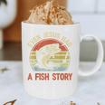 Fishing Even Jesus Had Fish Story Bass Dad Christian Graphic Print Coffee Mug