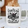 Fortean Social Club Bigfoot Mothman Alien Cryptid Introvert Graphic Print Coffee Mug