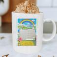 Frutiger Aero Aesthetic Rainbow Glitch Art Premium Tri-Blend Graphic Print Coffee Mug