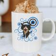 Frutiger Aero Cat Meme Headphone Kitty Cat Lover Graphic Print Coffee Mug