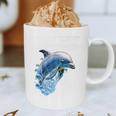 Frutiger Aero Splashy Dolphin Y2k Aesthetic Graphic Premium Graphic Print Coffee Mug
