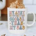 Funny Auntie My Aunt Is Definitely Cooler Than My Dad Graphic Print Coffee Mug