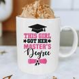 This Girl Got Her Masters Degree Graduation Mastered It 2024 Graphic Print Coffee Mug