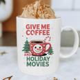 Give Me Coffee And Holiday Movies Introvert Christmas Graphic Print Coffee Mug Give Me Coffee And Holiday Movies Introvert Christmas Graphic Print Coffee Mug