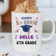 Goodbye 5th Grade Graduation 2025 6th Grade Graduate Kids Graphic Print Coffee Mug