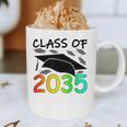 Graduation Class Of 2035 Hand Prints Space Pre-K -12th Grade Graphic Print Coffee Mug