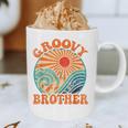 Groovy Brother 70s Aesthetic Nostalgia 1970's Retro Brother Graphic Print Coffee Mug