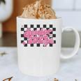 Groovy Senior Class Of 2026 Coquette Pink Bow Graduation Graphic Print Coffee Mug