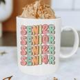 Groovy Senior Graduation Cute Groovy Senior Class Of 2024 Graphic Print Coffee Mug