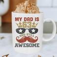 Happy His Birthday My Dad Is 63 Years Old And Still Awesome Graphic Print Coffee Mug Happy His Birthday My Dad Is 63 Years Old And Still Awesome Graphic Print Coffee Mug