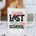 Happy Last Day Of School Kids Teacher Student Graduation Graphic Print Coffee Mug