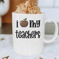 I Heart My Teachers I Love My Teachers Graduation Kids Teens Graphic Print Coffee Mug