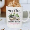 Holiday Scene Nostalgia North Pole Tree Farm Merry Christmas Graphic Print Coffee Mug Holiday Scene Nostalgia North Pole Tree Farm Merry Christmas Graphic Print Coffee Mug