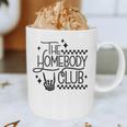 The Homebody Club Retro Introvert Antisocial Graphic Print Coffee Mug