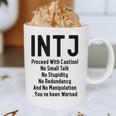 INTJ Rules Architect Personality Type Introvert Graphic Print Coffee Mug INTJ Rules Architect Personality Type Introvert Graphic Print Coffee Mug