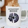 Introvert Mode Finding Inner Peace In Silence Graphic Print Coffee Mug Introvert Mode Finding Inner Peace In Silence Graphic Print Coffee Mug