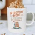 Introvert Mode Hiking Activated Hiker Graphic Print Coffee Mug Introvert Mode Hiking Activated Hiker Graphic Print Coffee Mug
