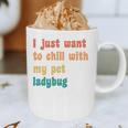 Introvert Pet Ladybug Mom Graphic Print Coffee Mug Introvert Pet Ladybug Mom Graphic Print Coffee Mug