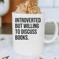 Introverted Bookworm Books Introvert Graphic Print Coffee Mug Introverted Bookworm Books Introvert Graphic Print Coffee Mug