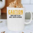 Introverted Does Not Play Well Competitive Athletic Graphic Print Coffee Mug Introverted Does Not Play Well Competitive Athletic Graphic Print Coffee Mug
