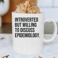 Introverted Epidemiologist Epidemiology Introvert Graphic Print Coffee Mug Introverted Epidemiologist Epidemiology Introvert Graphic Print Coffee Mug