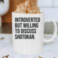 Introverted Shotokan Karate Introvert Graphic Print Coffee Mug Introverted Shotokan Karate Introvert Graphic Print Coffee Mug