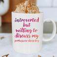 Introverted Willing To Discuss Portuguese Sheepdog Introvert Graphic Print Coffee Mug Introverted Willing To Discuss Portuguese Sheepdog Introvert Graphic Print Coffee Mug
