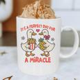 IVF Mom Dad Embryo Transfer Day It's A Day For A Miracle Graphic Print Coffee Mug