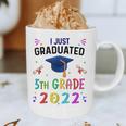 I Just Graduated 5th Grade Graduation Class 2022 Graduate Graphic Print Coffee Mug