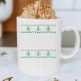 I Just Want To Go Home Ugly Anti Christmas Sweater Introvert Graphic Print Coffee Mug