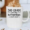 Last Day Of School 3rd Third Grade Sign My Shirt Graduation Graphic Print Coffee Mug