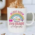 Last Day Of School Autograph 5th Grade Graduation Boys Girls Graphic Print Coffee Mug