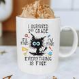 Last Day Of School Student Graduation I Survived 2nd Grade Graphic Print Coffee Mug