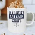 Law School Graduation Him Her Lucky Bar Exam Graphic Print Coffee Mug