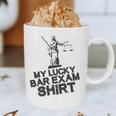 Law School Graduation My Lucky Bar Exam Shirt Lawyer Graphic Print Coffee Mug
