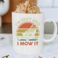 Lawn Mowing Dad Im Sexy And I Mow It Mower Garden Premium Tri-Blend Graphic Print Coffee Mug