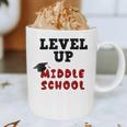 Level Up Middle School 5th Grade Graduation Graphic Print Coffee Mug