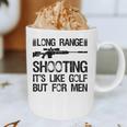 Long Range Shooting It's Like Golf But For Men Dad Men Graphic Print Coffee Mug