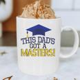 Masters Degree Proud Dad Graduation Shirt MBA Social Work Graphic Print Coffee Mug