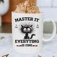 Masters Mastered It Graduate Master Degree Graduation Graphic Print Coffee Mug
