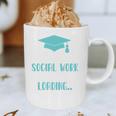 Masters Of Social Work Loading MSW Graduation Future Social Graphic Print Coffee Mug