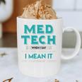 Med Tech Medical Technician Gag Lab Graduation Premium Graphic Print Coffee Mug