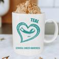 In My Memory Of My Daughter CERVICAL CANCER AWARENESS Graphic Print Coffee Mug