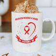 In Memory Of Niece Heart Disease Awareness Month Memorial Raglan Baseball Tee Graphic Print Coffee Mug