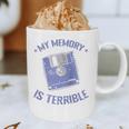 My Memory Is Terrible Floppy Diskette Memory Module Raglan Baseball Tee Graphic Print Coffee Mug My Memory Is Terrible Floppy Diskette Memory Module Raglan Baseball Tee Graphic Print Coffee Mug