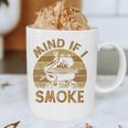 Mind If I Smoke BBQ Barbeque Grilling Chef Dad Graphic Print Coffee Mug