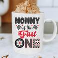 Mommy Of The Fast One Car Racing Dad 1St Birthday Boy Graphic Print Coffee Mug